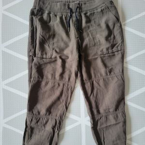 'Community' Linen Cargo Pant